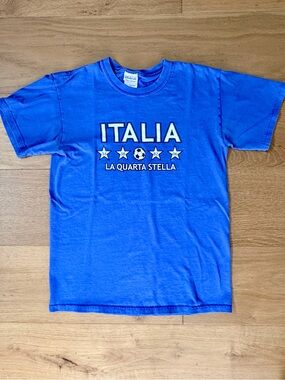 VTG Italia World Cup Tee 2006 FIFA Championship Italy Gli Azzurri Mens/Unisex S